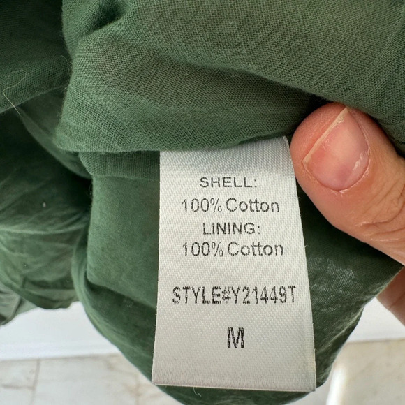 POMANDER PLACE Jaguar Green Ceci Dress - Picture 9 of 9